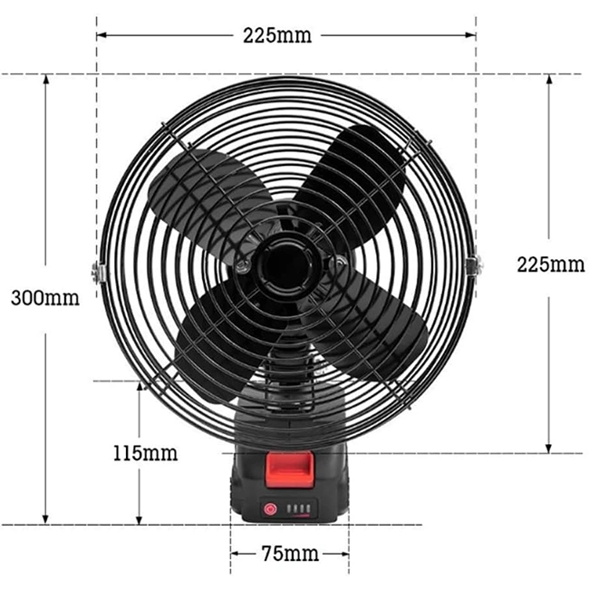 prenosen ventilator so baterii преносен вентилатор на батерии