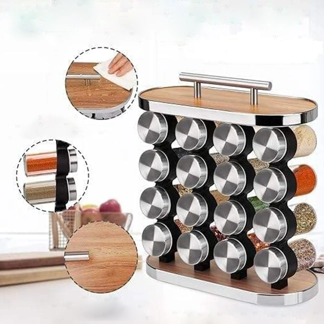 set od 16 teglicki za zacini сет од 16 теглички за зачини